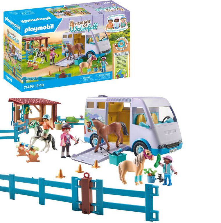 Playmobil - Mobile horse riding school